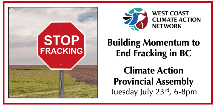 📣 TUESDAY 📣 Join us at <a href="/WEClimateAction/">West Coast Climate Action Network</a>'s Zoom training session to learn more about how you can organize your communities against fracking and liquified natural gas (LNG). 

#stoplng #frackfreebc #endfracking 

westcoastclimateaction.ca/up-coming-clim…