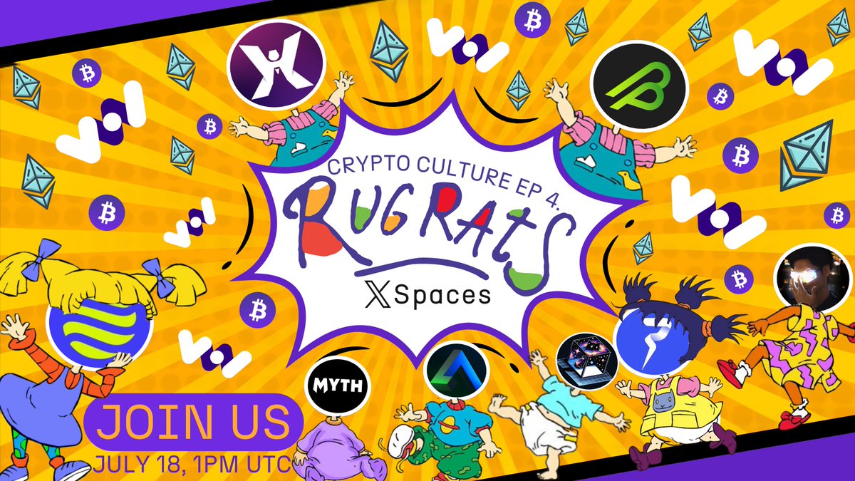 The world is your toaster! 🍞

Join us tomorrow at 1 PM UTC! Our team, alongside <a href="/earthy_social/">Earthy</a>, <a href="/Mindless_btc/">Mindless.btc</a>, @myth_fans, <a href="/another1_io/">Another-1</a>, <a href="/bitperp/">Bitperp is now Artura!</a>, @TheMetakraft, <a href="/Plutopeio/">PlutoPe 💙</a> and <a href="/ProjSchrodinger/">Project Schrödinger</a> will be diving into the topic of rugs in the crypto space (mostly perpetrated by