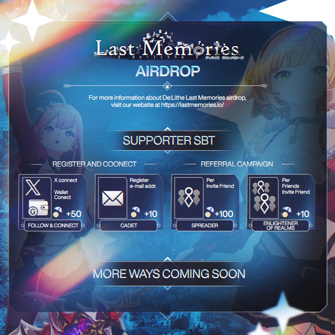 De:Lithe Last Memories tweet media