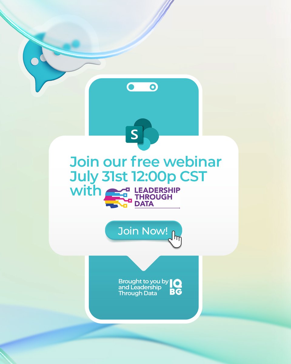 Elevating teamwork 🚀  has never been easier

Attend for Free: Connect with #sharepoint experts 👇
…lfservice-ltd-au.servicebuilder.co.uk/renderform?t=2…

#microsoft #productivity #collaboration