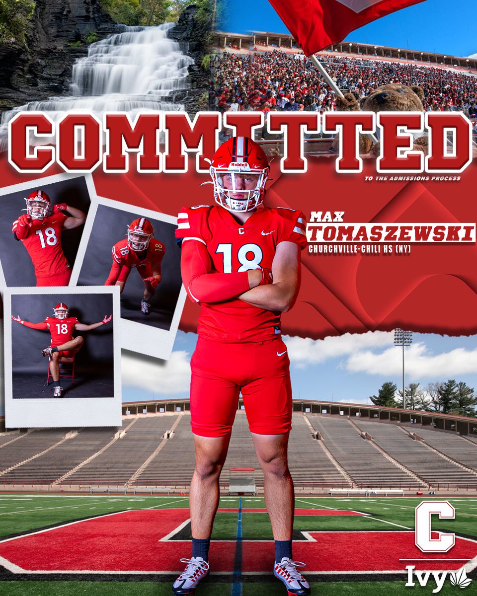 Can’t wait for my time at <a href="/BigRed_Football/">Cornell Football</a> !! Go Big Red!!🔴🐻

 <a href="/dkpynn/">Dennis Pynn</a> <a href="/DanSwanstrom/">Dan Swanstrom</a> <a href="/CoachBhakta/">Satyen Bhakta</a> <a href="/CCCSDfootball/">Churchville Football</a> <a href="/dancorrado16/">Dan Corrado</a> Go Big Red!!🔴🐻