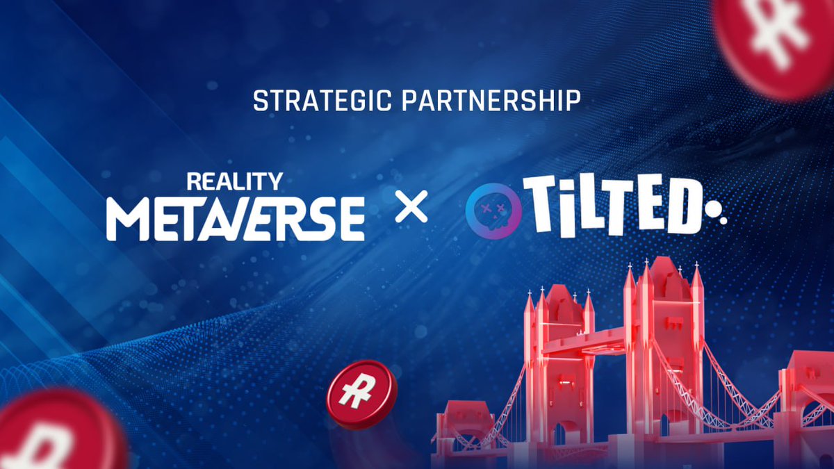 📢 Tilted Partners with Reality Metaverse! 🌌

🎮 We are thrilled to announce our new partnership with Tilted! 🌌

🚀 Together, we are set to revolutionize the gaming ecosystem, transforming it into a dynamic and interactive marketplace. 🕹

🌐 With the support of Binance Labs,