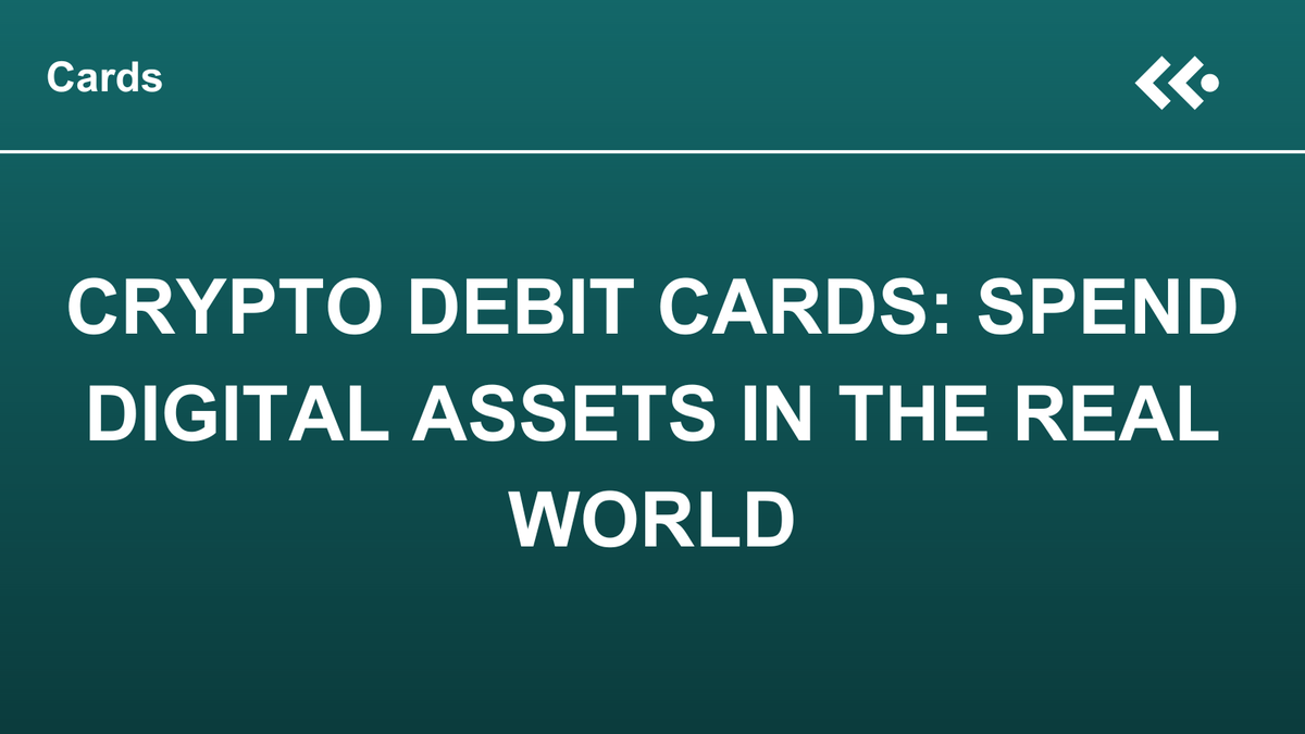 coca_card's tweet photo. 💳 Want to use your crypto for everyday purchases? 🛒

Our latest blog post dives into the world of crypto debit cards and how they're bridging the gap between digital and physical spending. 🛍️

Learn how to unlock the power of your crypto wallet in the real world: https://t.co/TYJTqS9DDX

#COCAwallet #CryptoDebitCards #CryptoPayments