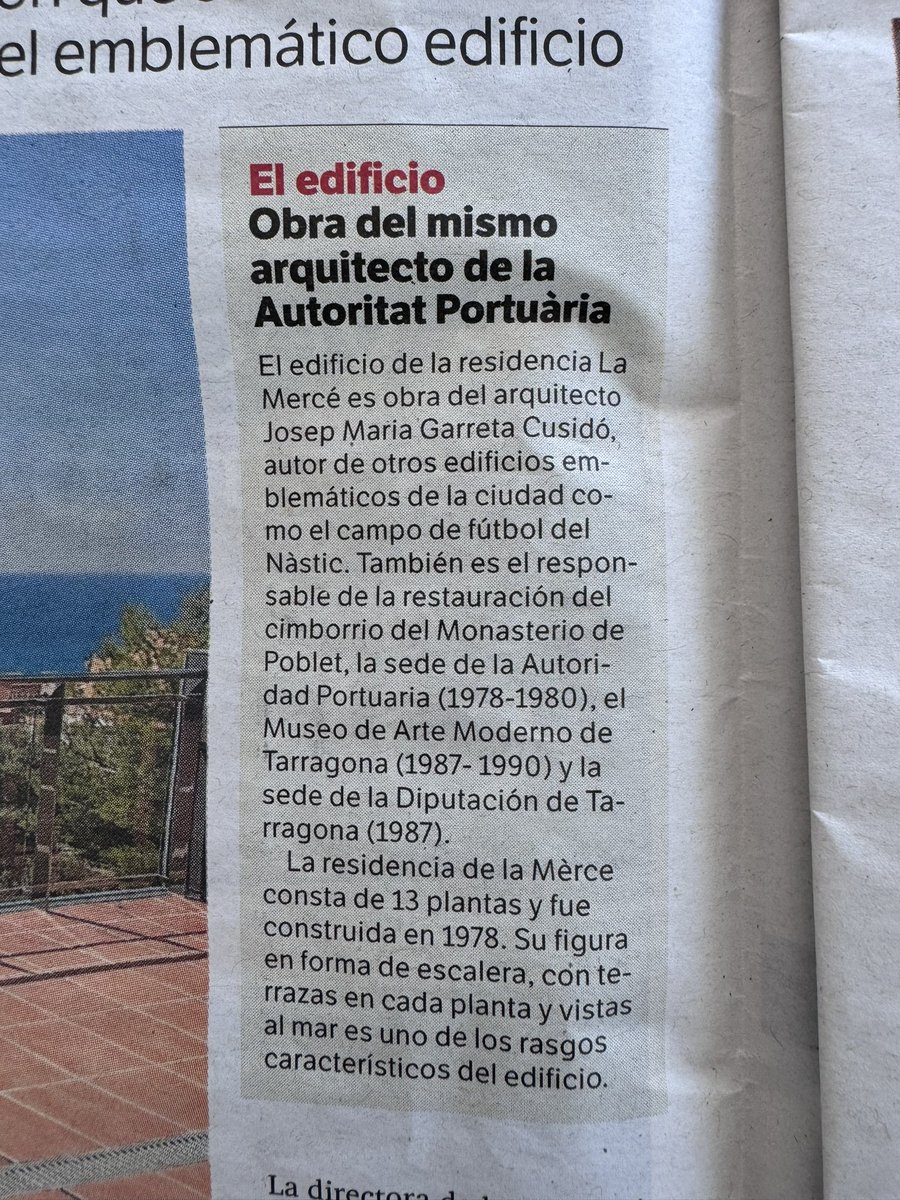 solanell's tweet photo. Pitu Garreta alias #Pitoski ☺️ #arquitectura #família #tarragona #ElSerrallo https://t.co/FTpVU6p71l