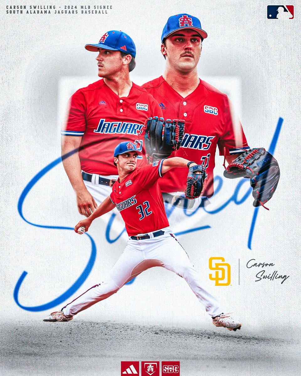 Swilling is a Slingin’ Friar 🔥

Congratulations to Carson Swilling on signing with the San Diego Padres.