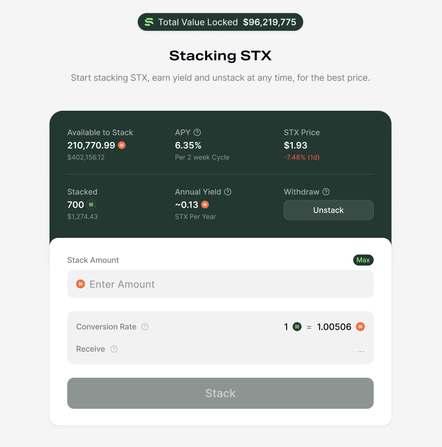 StackingDao's tweet photo. fresh new look is on the horizon for Stacking DAO 👀✨ https://t.co/EDUUfIfbGf