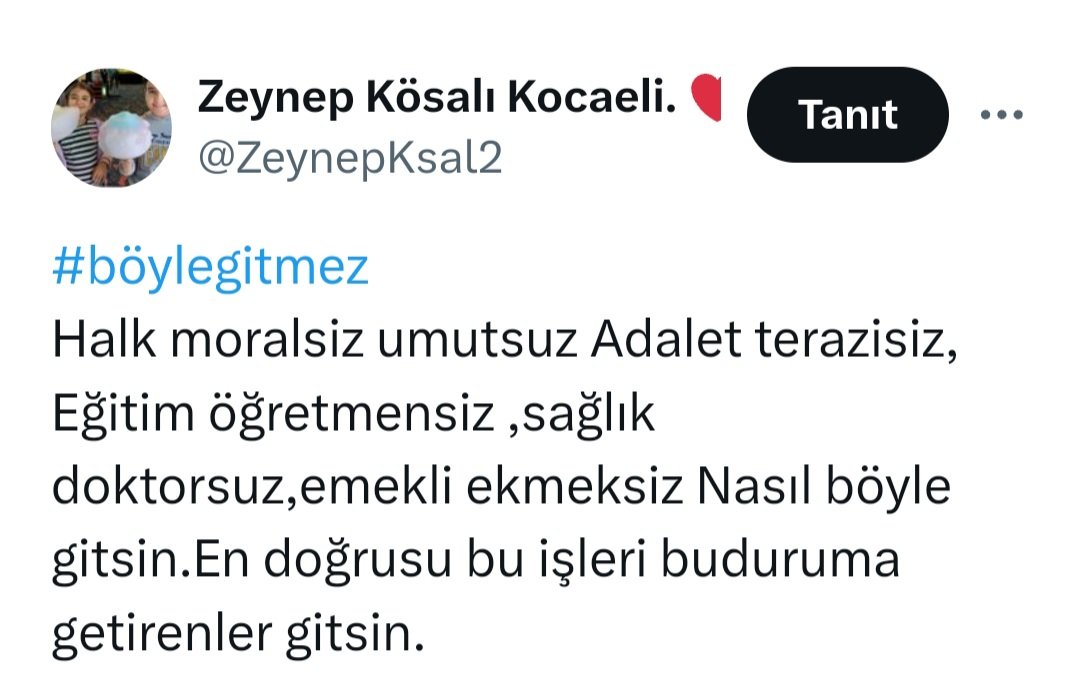 ZeynepKsal2's tweet image. #böylegitmez