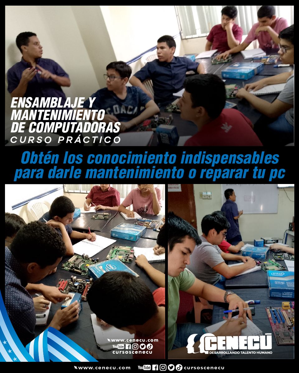 CursosCenecu's tweet image. 🪛Al finalizar el curso, tendrás las habilidades necesarias para ensamblar y reparar computadoras. Esto te permitirá acceder a una amplia gama de oportunidades laborales en el campo de la tecnología.
.
Más información: buff.ly/3kegsNX
.
#MantenimientoDePc #ReparacionDePc