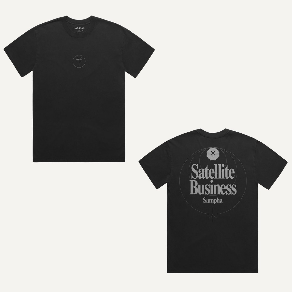 Pre-order a limited edition 12” featuring Satellite Business 2.0 and Dancing Circles 2.0: sampha.ochre.store

This is a one time only pressing available to pre-order until 5.30pm BST Friday 19th July.

A limited edition Satellite Business t-shirt is also available.