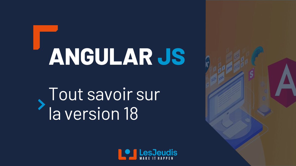 Découvrez #Angular 18🌟et profitez des améliorations majeures pour un #Developpement web plus performant 🚀 
Outils avancés, optimisation et meilleure #ux : explorez les dernières nouveautés 👉 t.ly/gFVBL 

#WebDev #JavaScript #Tech #Innovation #FrameworkJS #FrontEnd