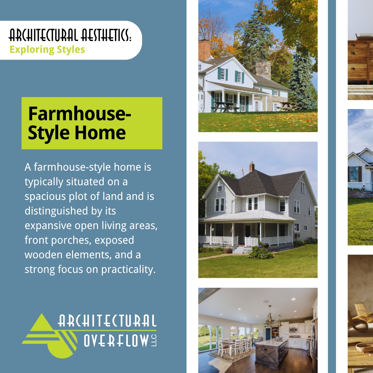 AODesign's tweet photo. This week we're swooning over the timeless charm of farmhouse living! Built for families and functionality, farmhouses boast:
-Expansive Living Spaces
-Dream Kitchens
-Expansive Porches

But the best part? Their minimalist charm makes them a blank canvas for your design dreams... https://t.co/E3QgVu3VcR
