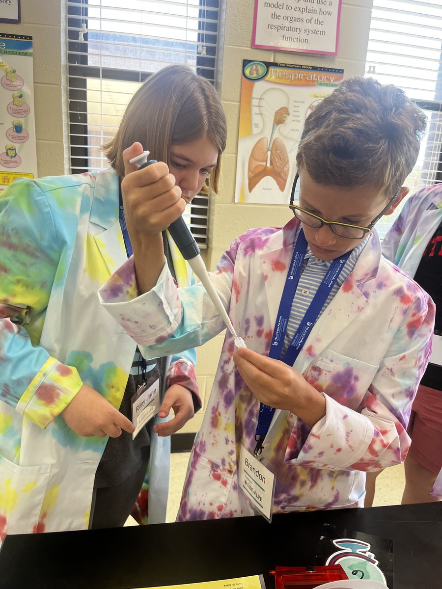 HAWiregrass's tweet image. The second Code of Life summer program just concluded with student scientists completing a research project to show family history related to colon cancer.  Sparking and shaping science related careers is a key part of the work of HudsonAlpha Wiregrass! #CodeofLife