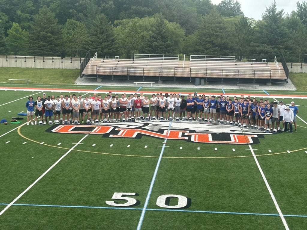 MonarchFootbal1's tweet photo. Monarch football had a great ONU camp we grew as football players but more importantly we grew together as a team as we worked, lived and had fun together!  #theprocessrtb https://t.co/5S2K9cmwpu