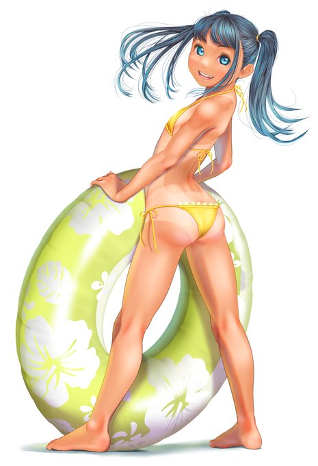 再掲してみたり。
今見ると浮き輪でかいな!(;'Д`) 