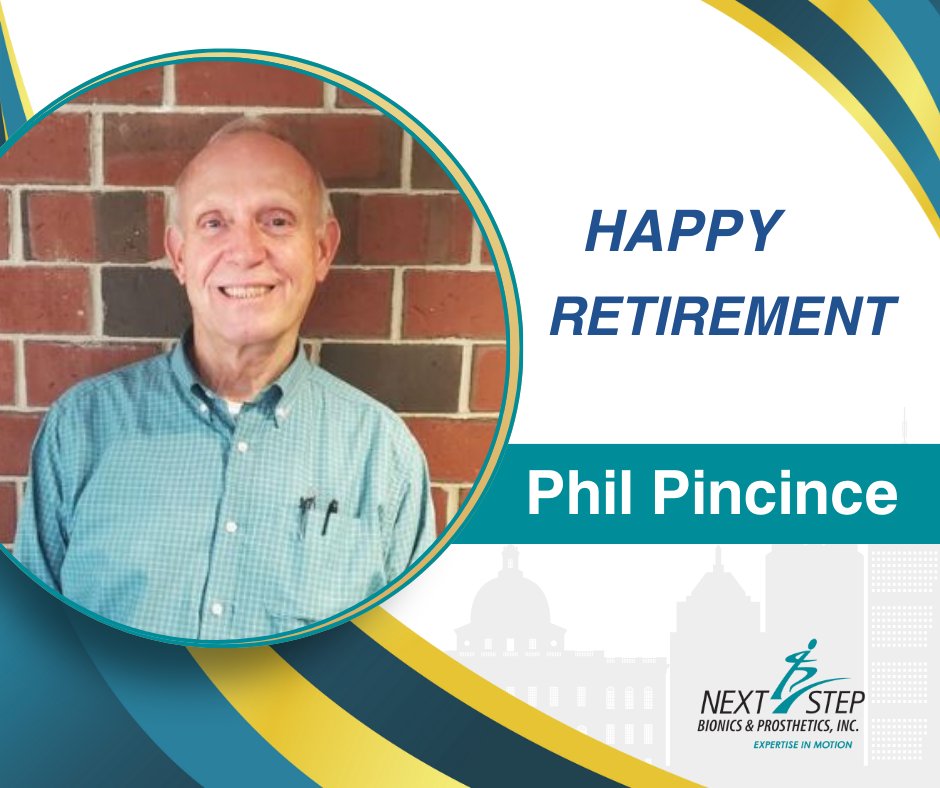 🎉 Let's raise a virtual toast to Phil Pincince on his well-deserved retirement! Phil will be retiring from Next Step on Friday.  His dedication to patients has truly been inspiring.  

Best wishes Phil!  We wish you relaxation, fulfillment, and lots of happy memories by the  ...