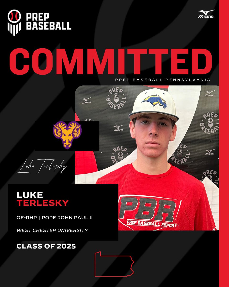 🚨Commitment Watch🚨

2025 OF|RHP Luke Terlesky (Pope John Paul II) has committed to West Chester University #congrats

❗2024 PA State Games❗

@Luke_terlesky | @baseballwcu | #committed