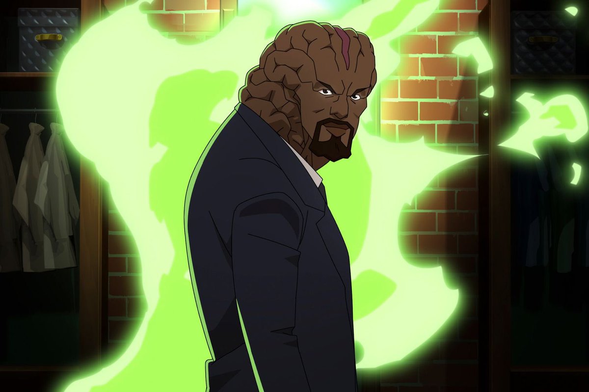 DiscussingFilm's tweet photo. ‘INVINCIBLE’ got its first ever Emmy nomination for Sterling K Brown’s voice-over provenance as Angstrom Levy.

See the full nominees list: https://t.co/U9eTrmkhVP https://t.co/W8azWpPji5