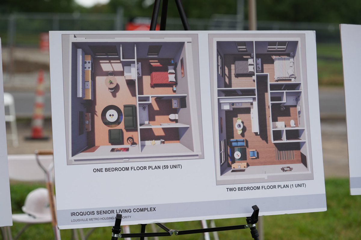 Today, we broke ground on the Iroquois Senior Living Community. This three-story building for residents 55+ will support car-free living and is conveniently located next to the Hazelwood shopping center.