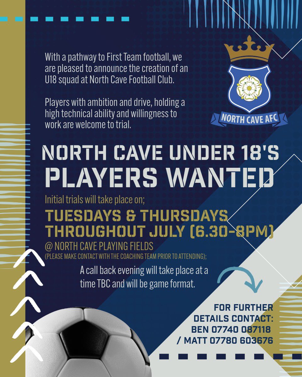 North Cave FC tweet media