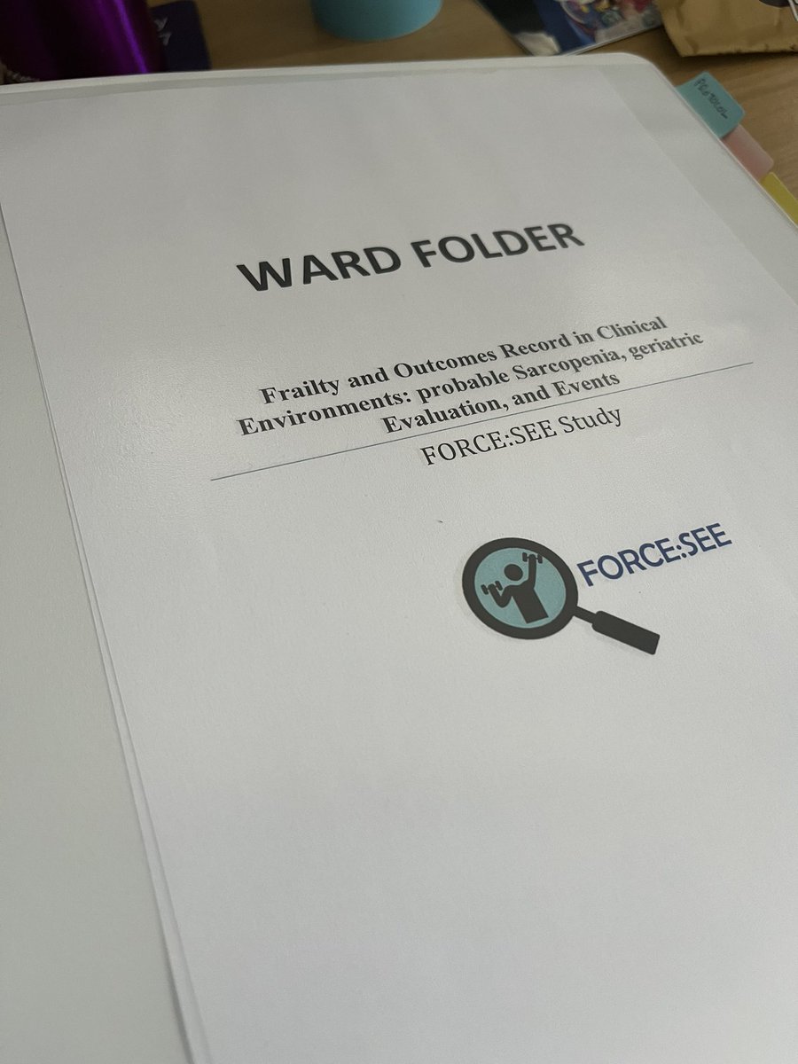 Well! Very excited to have recruited our first patient to this amazing study!  <a href="/melisapasi/">Melisa Pasipanodya</a>  <a href="/EstherClift/">Dr Esther Clift</a> <a href="/CarlyWelch_42/">Carly Welch</a> <a href="/GeriSoc/">British Geriatrics Society</a> <a href="/IOWNHS/">Isle of Wight NHS Trust</a>  <a href="/TeamIOWNHS/">IOWTeamNHS</a>  Can’t wait to see how it impacts #frailty interventions.