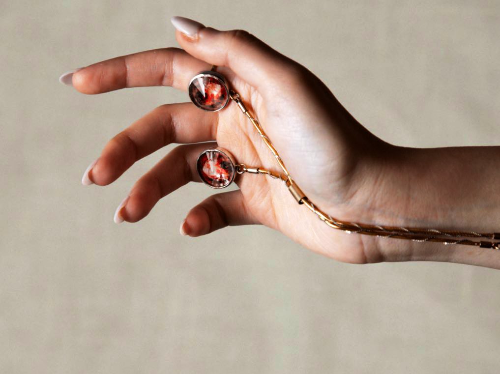 Body Jewels by Palestinian artist &amp; Parsons school of design graduate, Zeighn Abu Al Teen