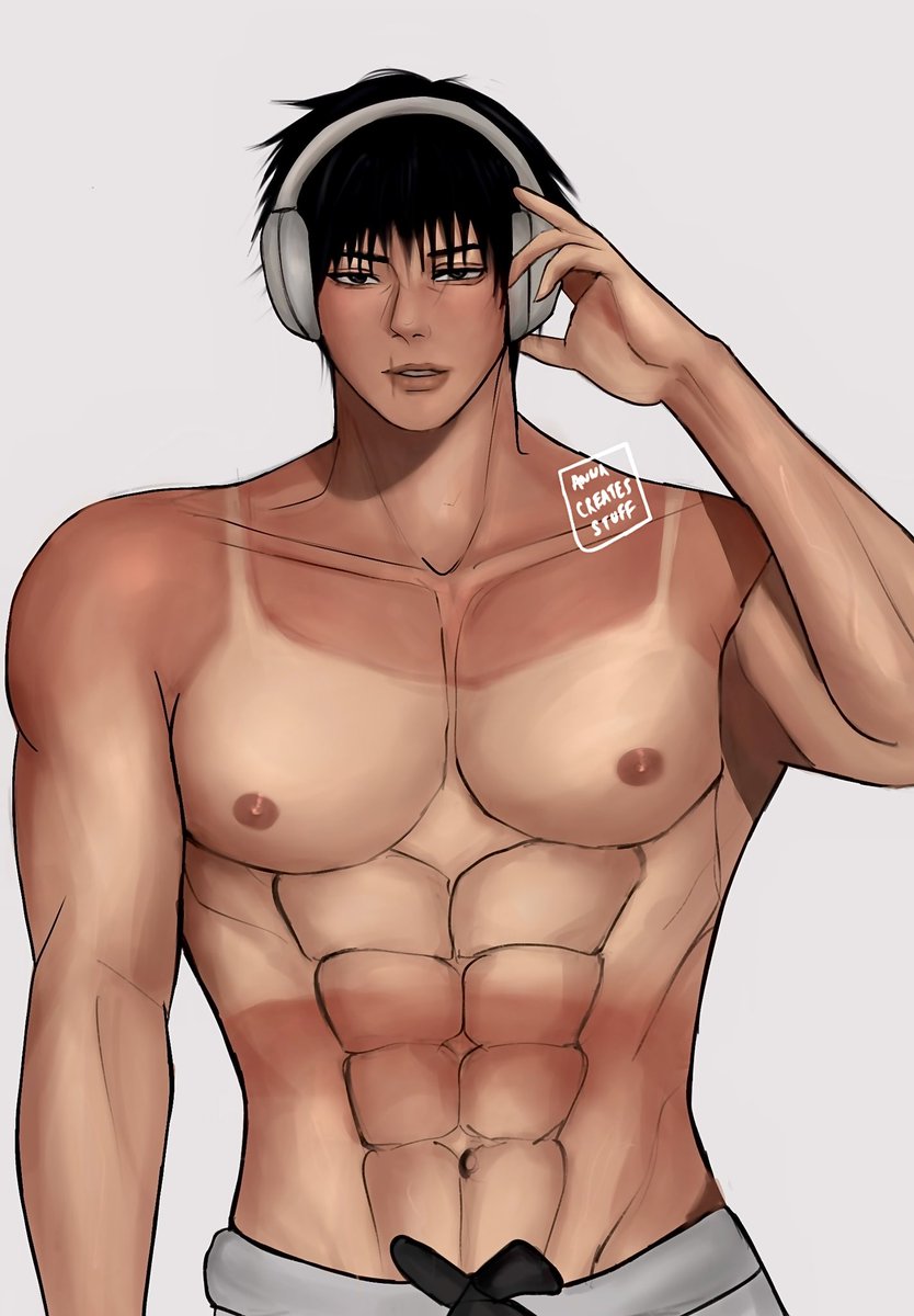 annacreatestuff's tweet photo. Heatstroke trend with the sluttiest man in existence 🤌🏼
.
Ref: @/yehao___
#TojiFushiguro #heatstroke #heatstroketrend #arttrend #JujutsuKaisen # #呪術廻戦 #tojifanart #tojifushigurofanart #animeart #jjk #toji https://t.co/sz4M92ZeEZ