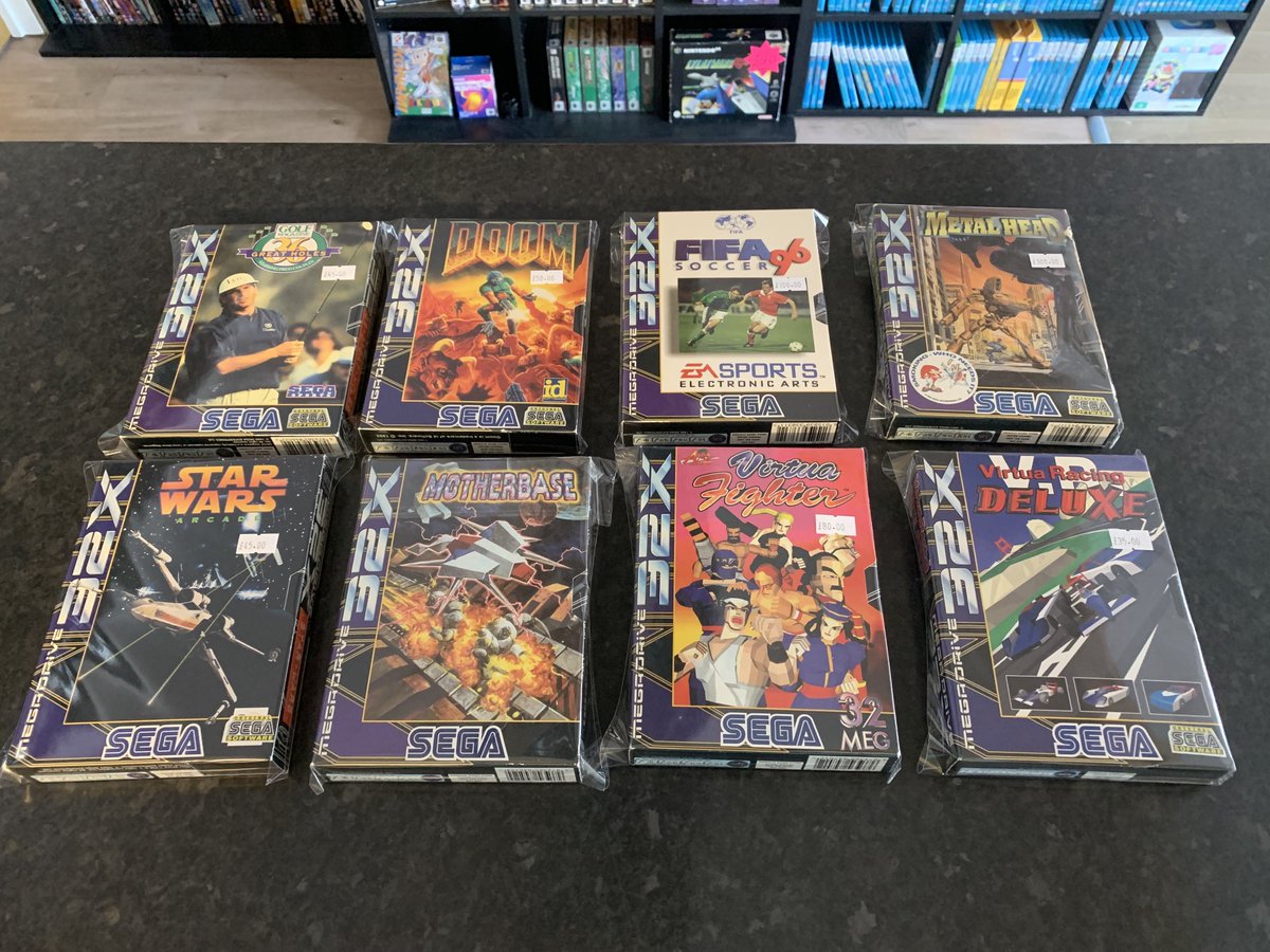TheRetroHunter's tweet image. NEW IN

SEGA 32X games

All are now in the shop and on the Web Store: theretrohunter.co.uk/online-store/o…

#retroshop #retrogaming #retrogamingcommunity #xbox #playstation #sega #nintendo #atari #retrotoys #toys #leighonsea #southend #rayleigh #hadleigh #benfleet #essex
