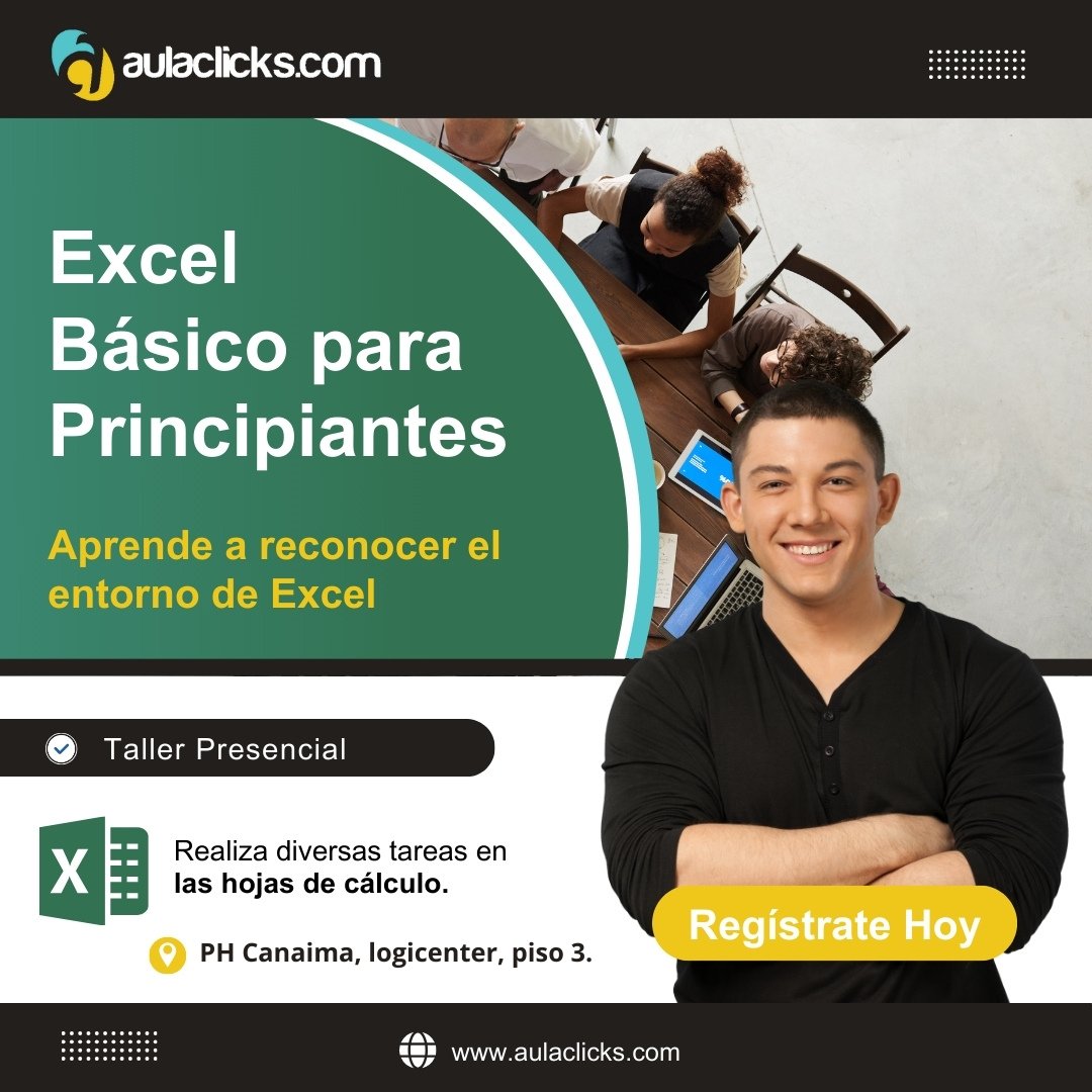 aulaclicks's tweet photo. incribete en nuestro curso de excel basico sabado 9am a 12pm
¿Todavía usas la calculadora para todo? 🤔📱 ¡Actualízate! Inscríbete en nuestro curso de Excel básico 📊✨. Este sábado de 9am a 12pm te convertiremos en un ninja de las hojas de cálculo. https://t.co/FbKcog2oY9