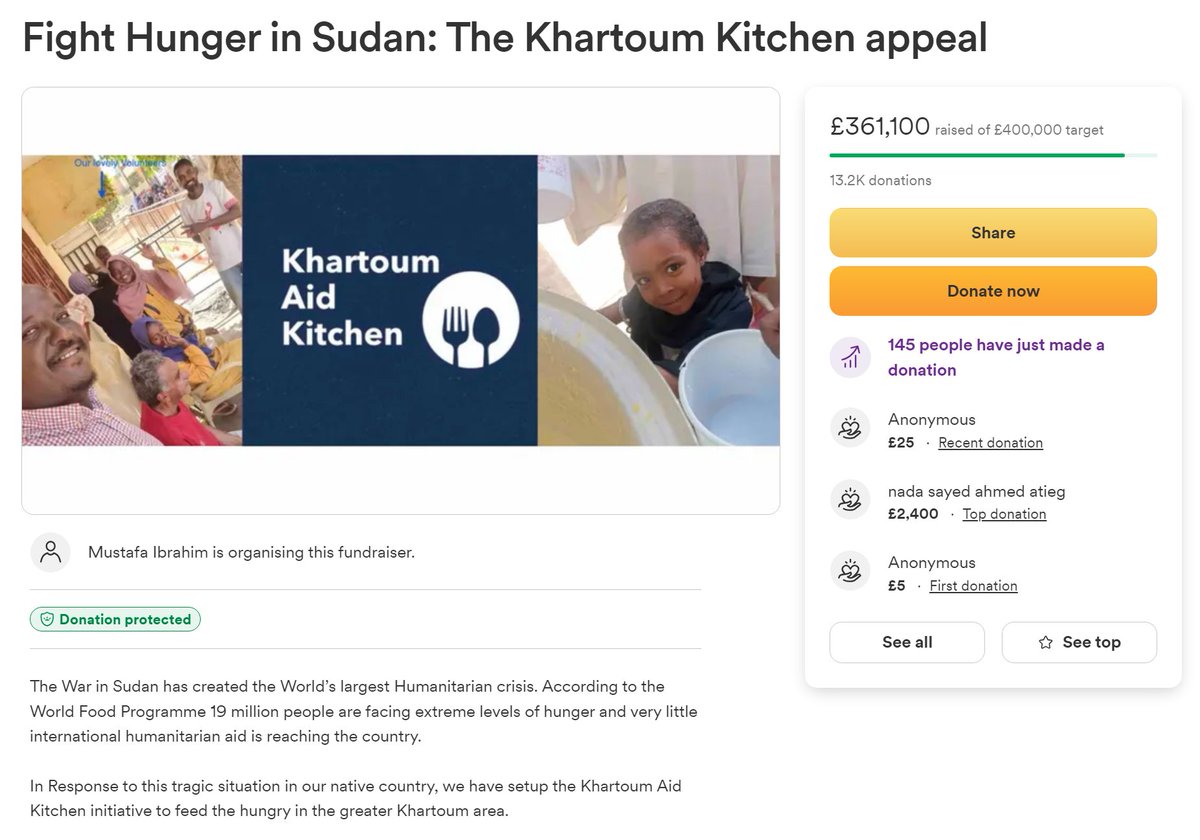 plazynoodles's tweet photo. YOU CAN HELP FEED PEOPLE IN THE VIDEO SHOWN BELOW
🇸🇩🇸🇩🇸🇩🇸🇩🇸🇩

khartoum aid kitchen is one of the best ways to fund aid DIRECTLY to sudan and help those that have been displaced, the number of displaced people has only been increasing 

https://t.co/QseV0eIJuC https://t.co/QlKudFJMDv
