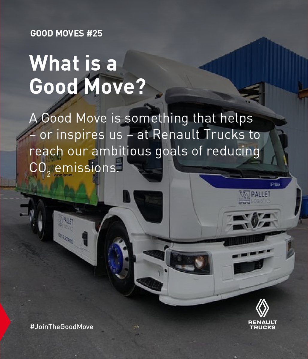 RenaultTrucksCo's tweet photo. [Good Moves #25] 

The first Renault Trucks electric trucks in Latin America 🔋 
Find out how we plan to do our part 👉 https://t.co/pqsu4gi11q 

#JoinTheGoodMove https://t.co/EksarzaUIW