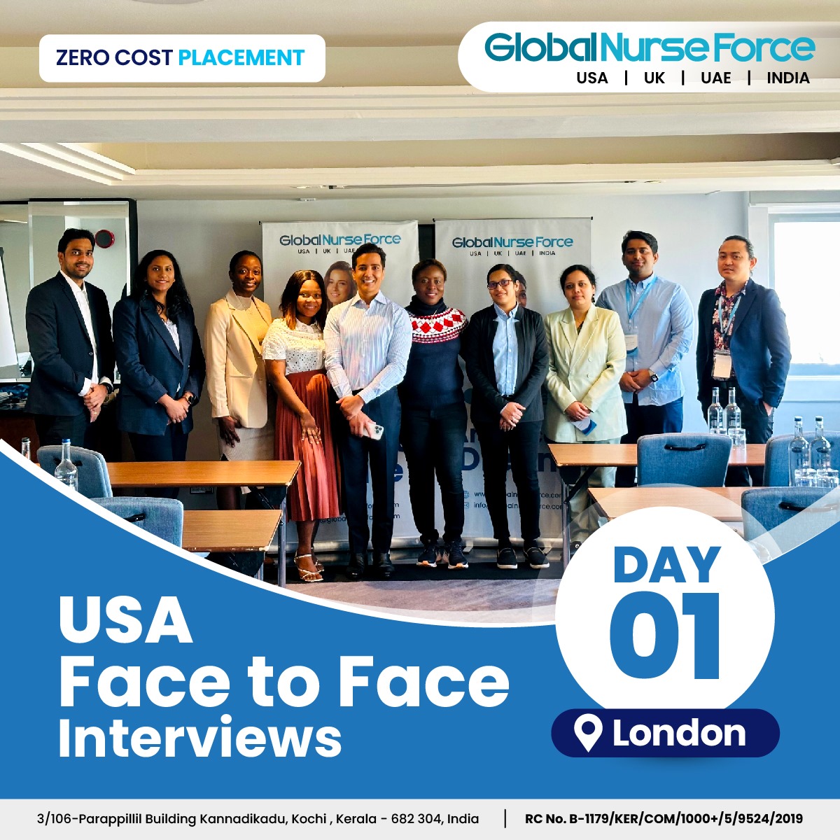 Our USA Face-to-Face interviews are underway! We're blown away by the incredible talent we're meeting today. Can't wait to witness their USA nursing dreams take flight!

#NursingDreams #RegisteredNurse #USOpportunities #ApplyToday #GlobalNurseForce #usnurse #usanurse #nclex
