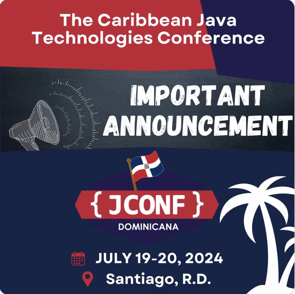 Preparandonos para compartir con los amigos de <a href="/jconfdominicana/">JConfDominicana</a>. Gracias a la invitacion de nuestro amigo Geovanny Mendoza <a href="/geovannycode/">Geovanny Mendoza 🇨🇴</a> del Grupo de Usuarios de Java de Barranquilla @JUGBAQ.