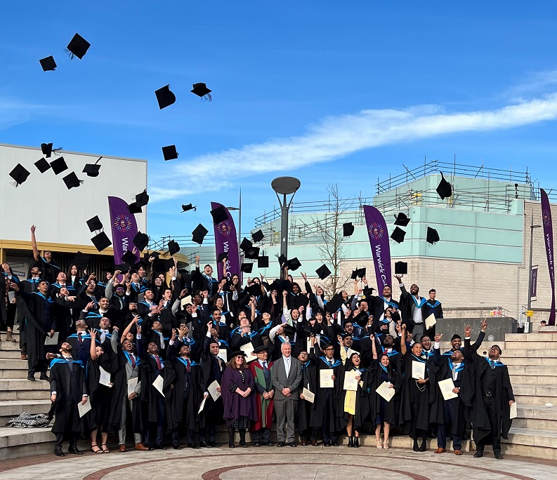 wmgwarwick's tweet photo. Just one day to go until our Postgraduate, Research and Undergraduate students graduate @uniofwarwick.
We can't wait to see you all.
#WarwickForever #WarwickGrad #Graduation2024 
@wmgmasters https://t.co/Vi9nfyRnRQ