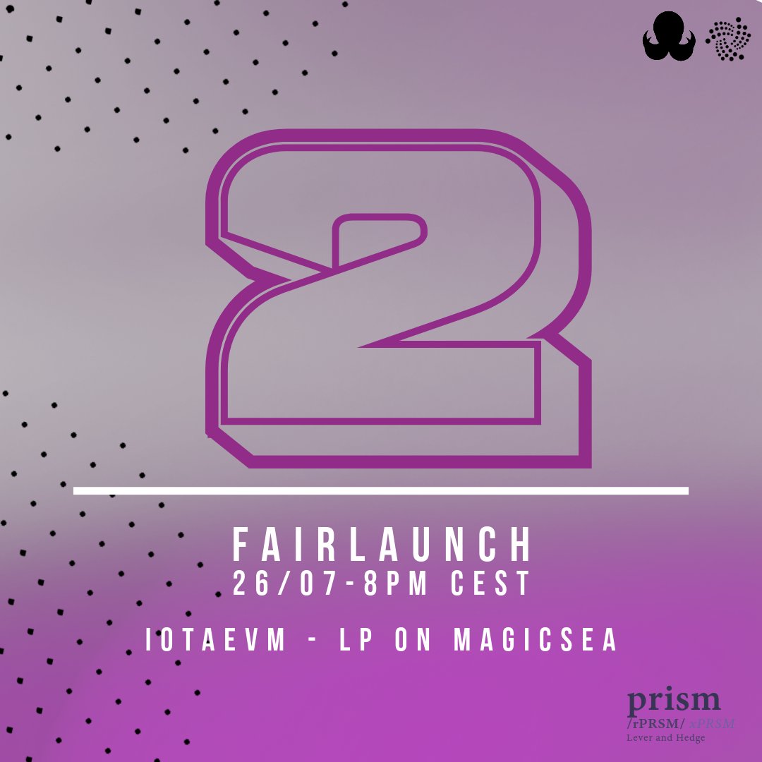 PrismProject on IOTAEVM tweet media