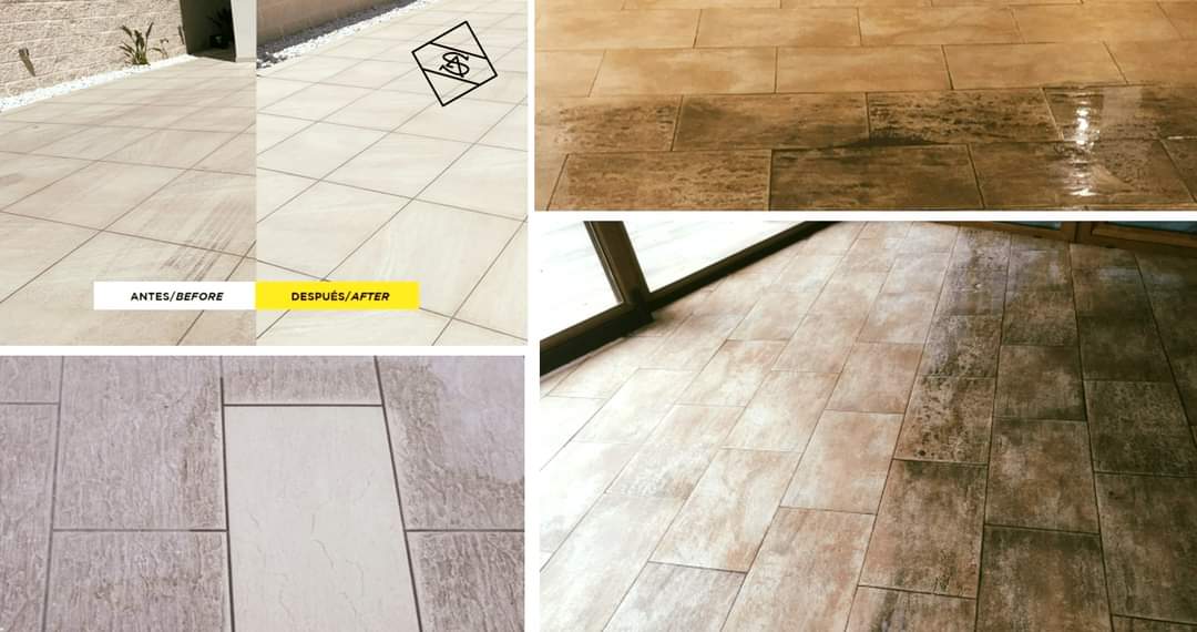 SanazulSL's tweet photo. Cómo limpiar y mantener el porcelánico antideslizante 🧐: 

Tras una correcta limpieza final de obra 🧹, es importante realizar un mantenimiento adecuado 🧽. Se recomienda una limpieza diaria constante con el Detergente neutro concentrado con alto poder de limpieza "CLeaner pro". https://t.co/JCYUVsaIkJ