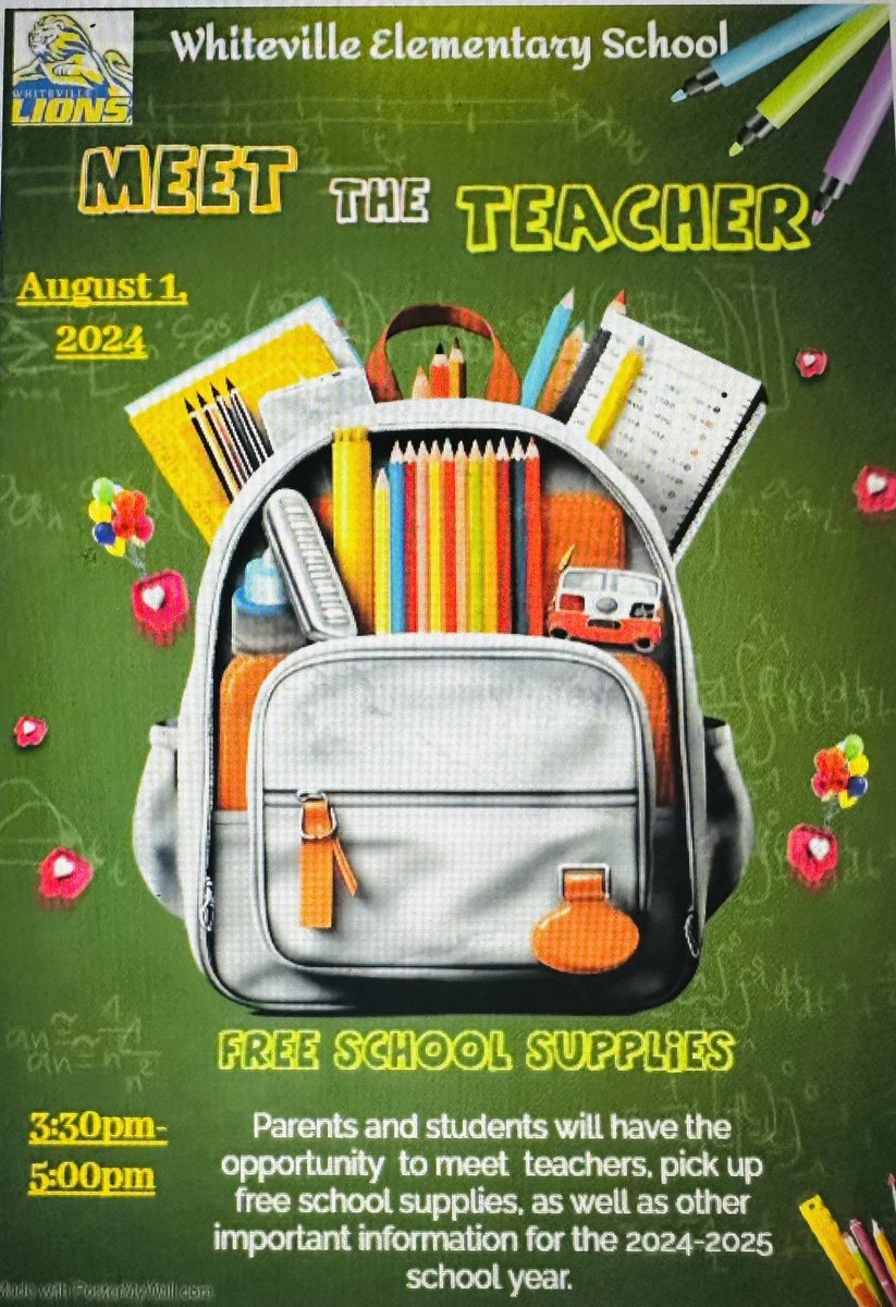 We are excited about the upcoming 2024-2025 school year and look forward to our first event on August 1, 2024, 3:30 pm-5:00 pm. 
Looking forward to seeing our parents and scholars! 
#WeAreFamily 
#greatthingsarehappeningatwes
#everydayisagreatdaytobealion