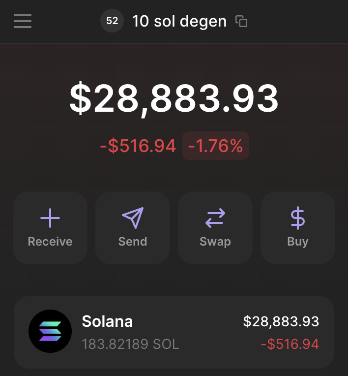 nobrainflip's tweet photo. Casually turned 10 $SOL into 200 $SOL overnight.

What do u think, should I create a private tg group to share my plays? https://t.co/vvT8n20tP5