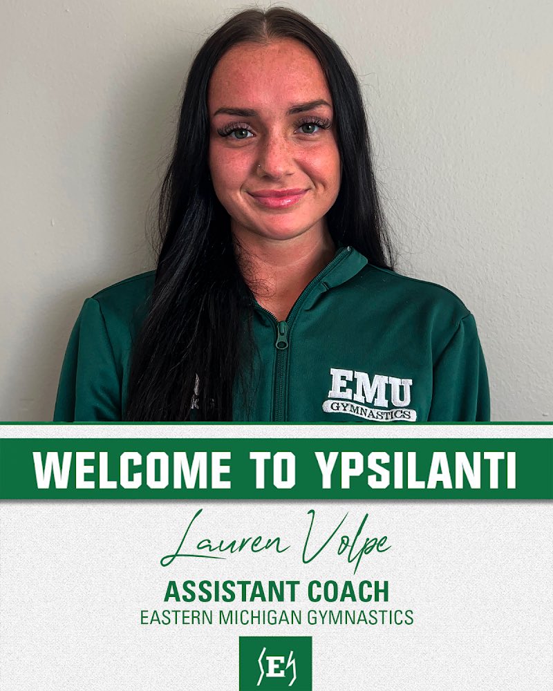 EMUGym's tweet photo. 𝙒𝙀𝙇𝘾𝙊𝙈𝙀 𝙏𝙊 𝙔𝙋𝙎𝙄 🦅 

Added 𝐋𝐚𝐮𝐫𝐞𝐧 𝐕𝐨𝐥𝐩𝐞 to the staff!

#EMUEagles | #REVIVE https://t.co/29gu8l8UaZ
