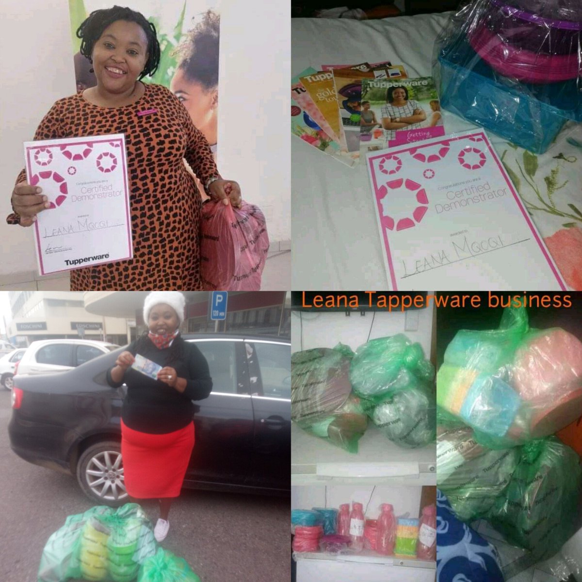 Leana05146438's tweet photo. @BerniniSA I'm proud of myself for not giving up on my Tupperware business hustling by standing up early in the morning each day and stand on the corner streets of East London and sell them rainy or windy days to put bread on the table for my beautiful family of five s house
#AudacityToBe https://t.co/39gWEtptrc