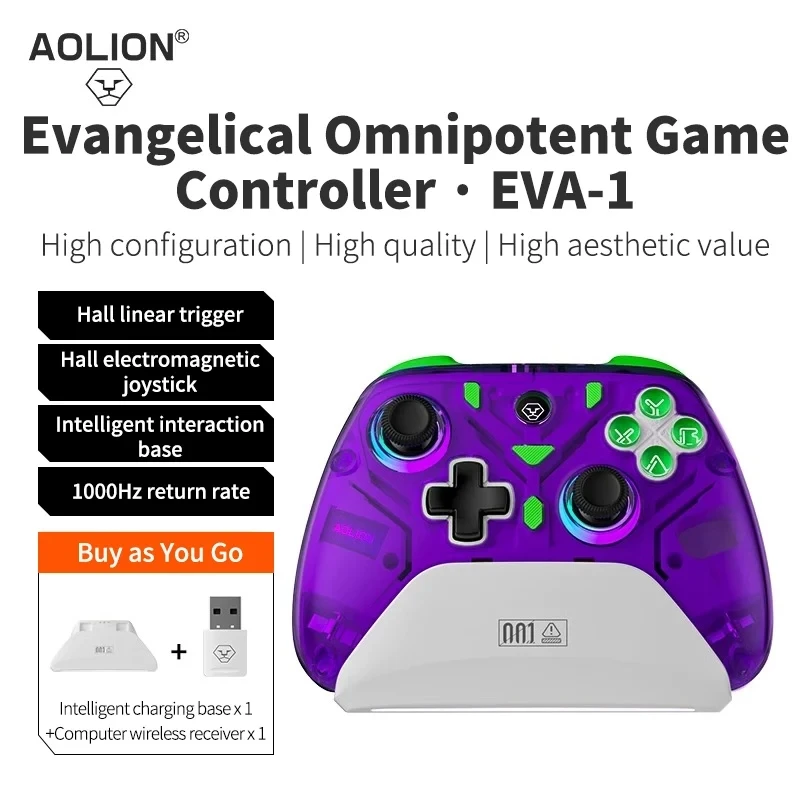 AlinoPrecito's tweet photo. Controle Aolion EVA, Hall Effect, Wireless, with Charging Base

R$ 183,33 utilizando moedas.

https://t.co/lRRAPiMvgt

Tributos inclusos.