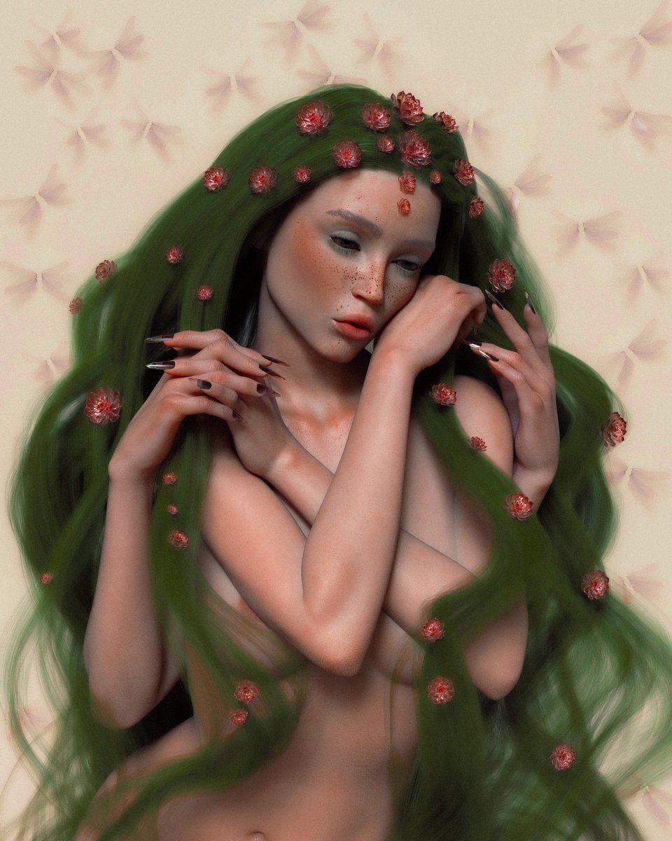 the_SYKY's tweet photo. SYKY Presents: @BROWNTOPINK  

For her SYKY debut, BROWNTOPINK shares two pieces: Aeloria embodies the serenity and ever-changing nature of the heavens, while Gaia represents the nurturing essence of nature, life and renewal.  

Collect now: https://t.co/DTd5RWvQKm

#SYKYPresents