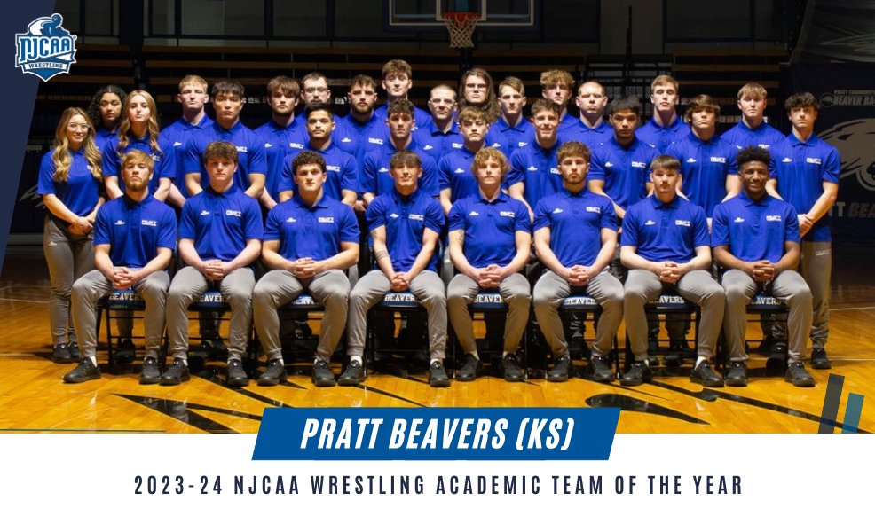 𝟯.𝟰𝟯

<a href="/PrattBeavers/">Pratt Community College Athletics</a> has been named the 2023-24 #NJCAAWrestle Academic Team of the Year!

Full release | njcaa.org/general/2023-2…