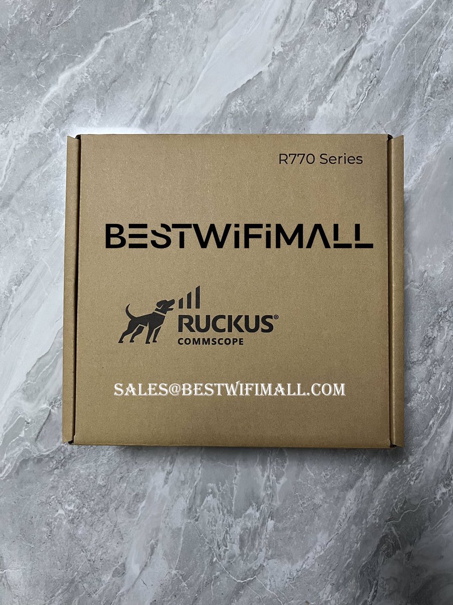 AshinChoi's tweet photo. New model RUCKUS AP R770 WiFi 7 AP，in stock. https://t.co/2kf61XYdG3
