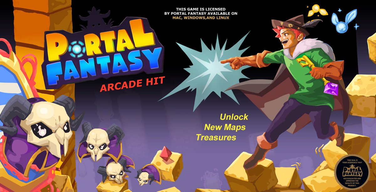 PortalFantasyio's tweet photo. Welcome Wanderers to Chapter 1.5! The Play-To-Airdrop campaign continues with new rewards!  

💎 Keys, Fabled Chests, and Heirlooms now available         
  🪙  XP to $PFXP conversion now available 
🌟 Improved Tower of Trials   
🗼 5 New Tower of Trial Maps 
👽 1 New Porble to capture  
🗺 1 New Map and New Questlines 
📱 Mobile Browser Support

🎮 Play Now ➡️ https://t.co/Mh8TlkYQKd ‼‼‼‼