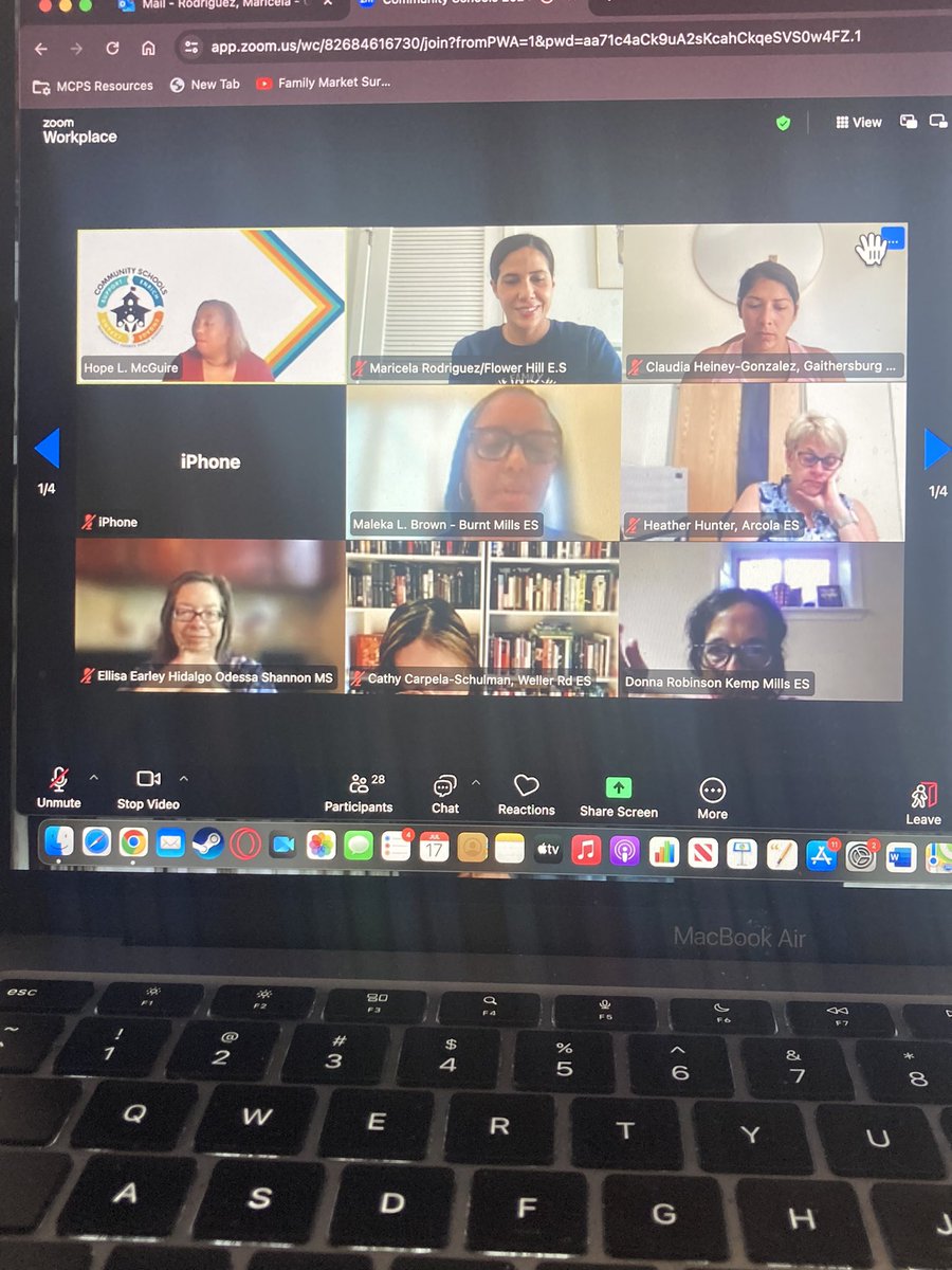 Nothing better than to work with such an amazing team leader <a href="/CSconnect_MCPS/">MCPS Community Schools Team</a> and group of CSL’s. Today’s PDO meeting was all about providing collaborative time to engage with our new CSLs and just a check-in on how to better support our school communities. #CSL #SummerPDO #MCPS