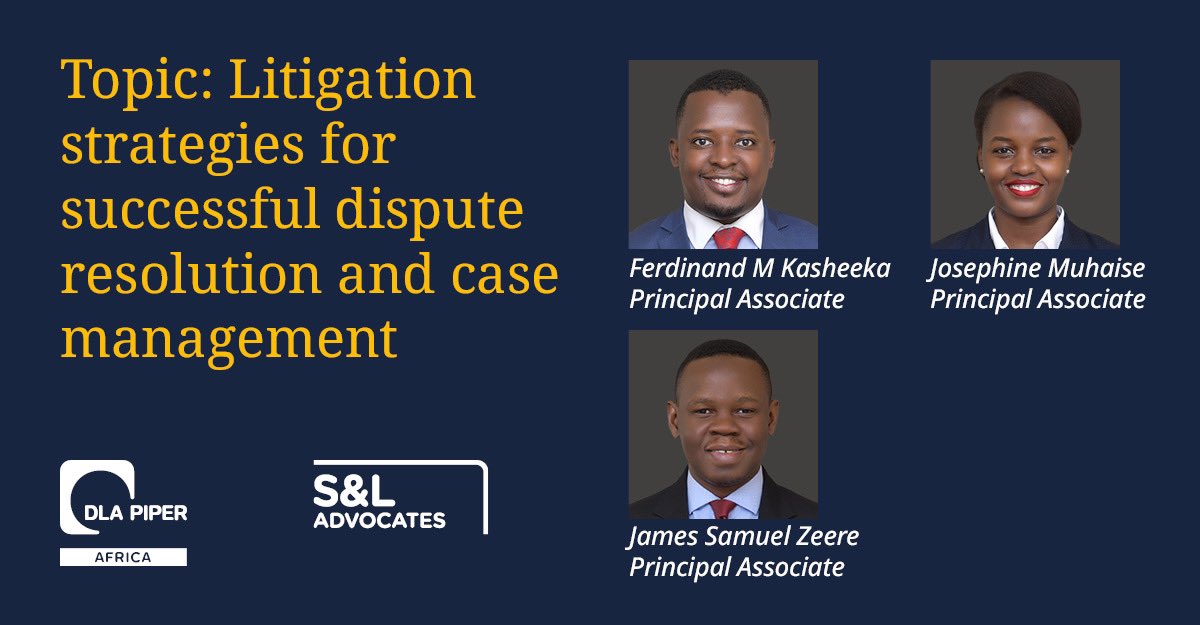 <a href="/MKasheeka/">MKash</a>, <a href="/jzeere/">James Zeere</a> &amp; <a href="/j_muha/">Josephine Muhaise</a> will take our guests through an employment litigation masterclass. Ferdinand, James and Josephine act for corporates, multinationals, diplomatic missions and not for profits in complex employment law mandates.

#EmploymentLitigationMasterclass2024