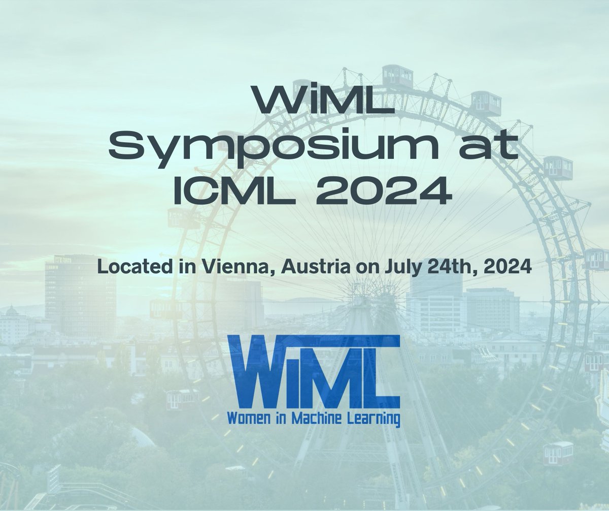 Attending ICML 2024? 
Join us for an enlightening day of talks, mentorship sessions and networking at the WiML workshop on July 24th! 
Check out our program: buff.ly/4f3ix9y
Let us know if you'll make it by filling the registration form: buff.ly/3WRW8oZ