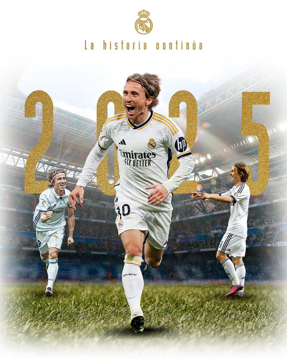 ¡Luka Modric renueva con el Real Madrid hasta 2025!