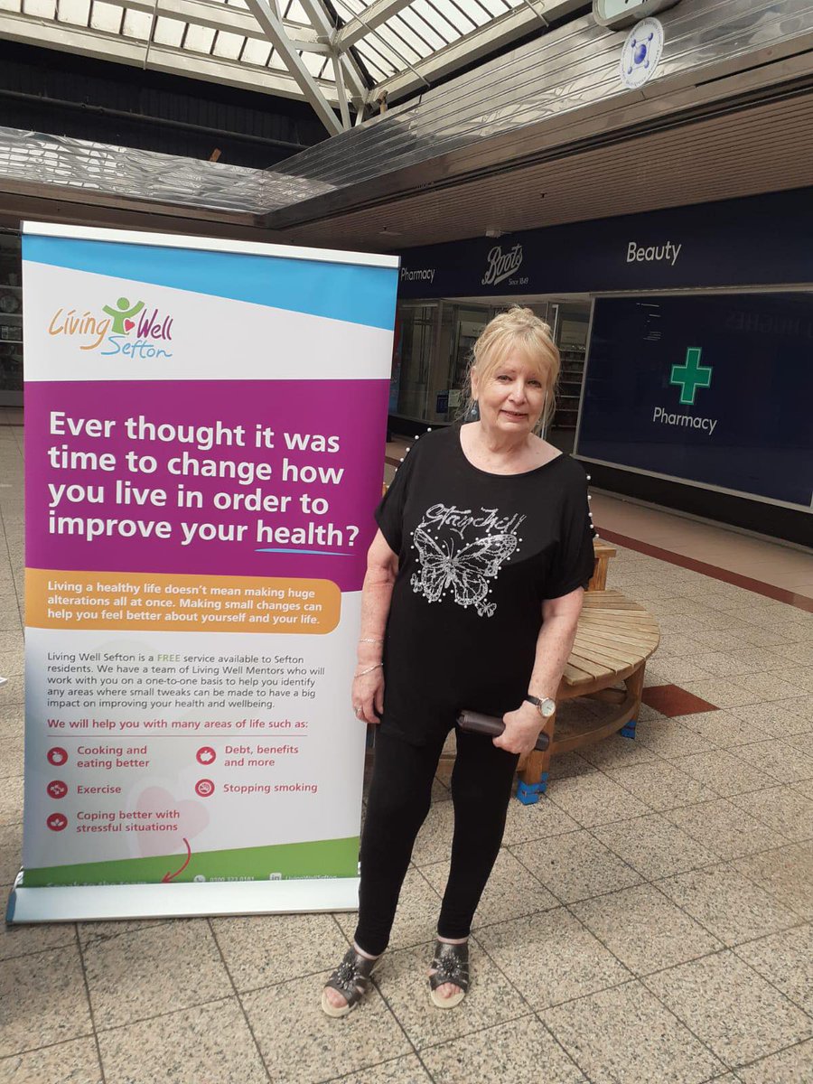 LWSefton's tweet photo. Two winners of £5 shopping vouchers. 14 to go. Will you be a winner? Join us in Mons Sq (through Boots/TJs) up to 3pm for free entry comps and health checks.#SeftonCVS #SeftonCouncil #cvdprevention #LivingWellSefton #BootleStrand https://t.co/sxx9ty37K9