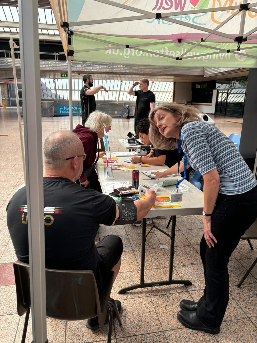 LWSefton's tweet photo. Two winners of £5 shopping vouchers. 14 to go. Will you be a winner? Join us in Mons Sq (through Boots/TJs) up to 3pm for free entry comps and health checks.#SeftonCVS #SeftonCouncil #cvdprevention #LivingWellSefton #BootleStrand https://t.co/sxx9ty37K9